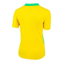 Camisa Seleção Brasileira I 25/26 - Torcedor Nike Feminina - Amarela com detalhes em verde