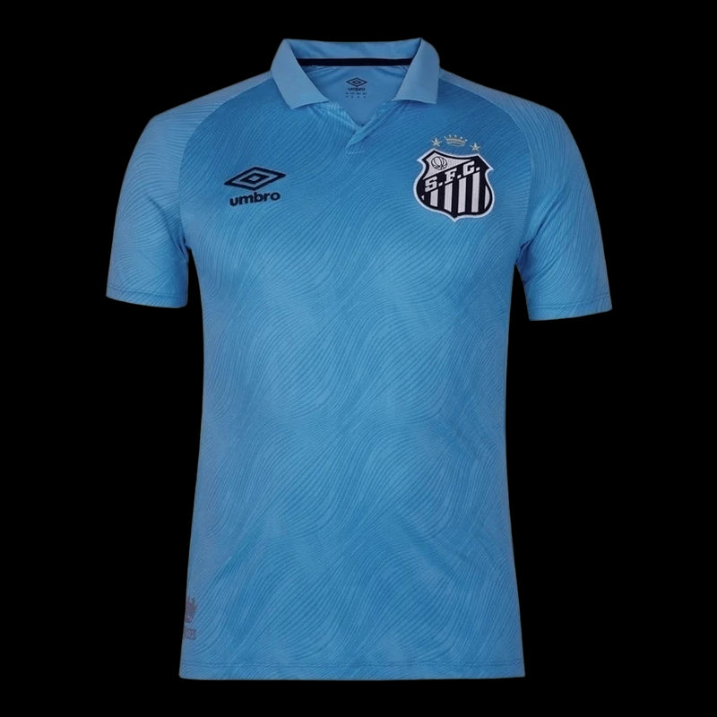 Camisa Santos III 25/26 - Torcedor Umbro Masculina - Azul