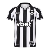 Camisa Botafogo I 25/26 - Torcedor Reebok Masculina - Preta e branca