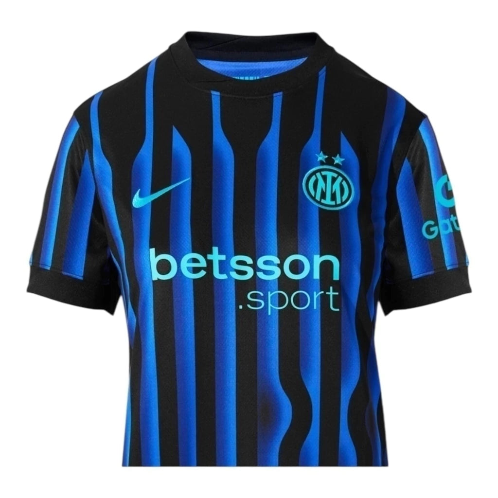 Camisa Inter de Milão I 25/26 - Torcedor Nike Feminina - Azul e preta