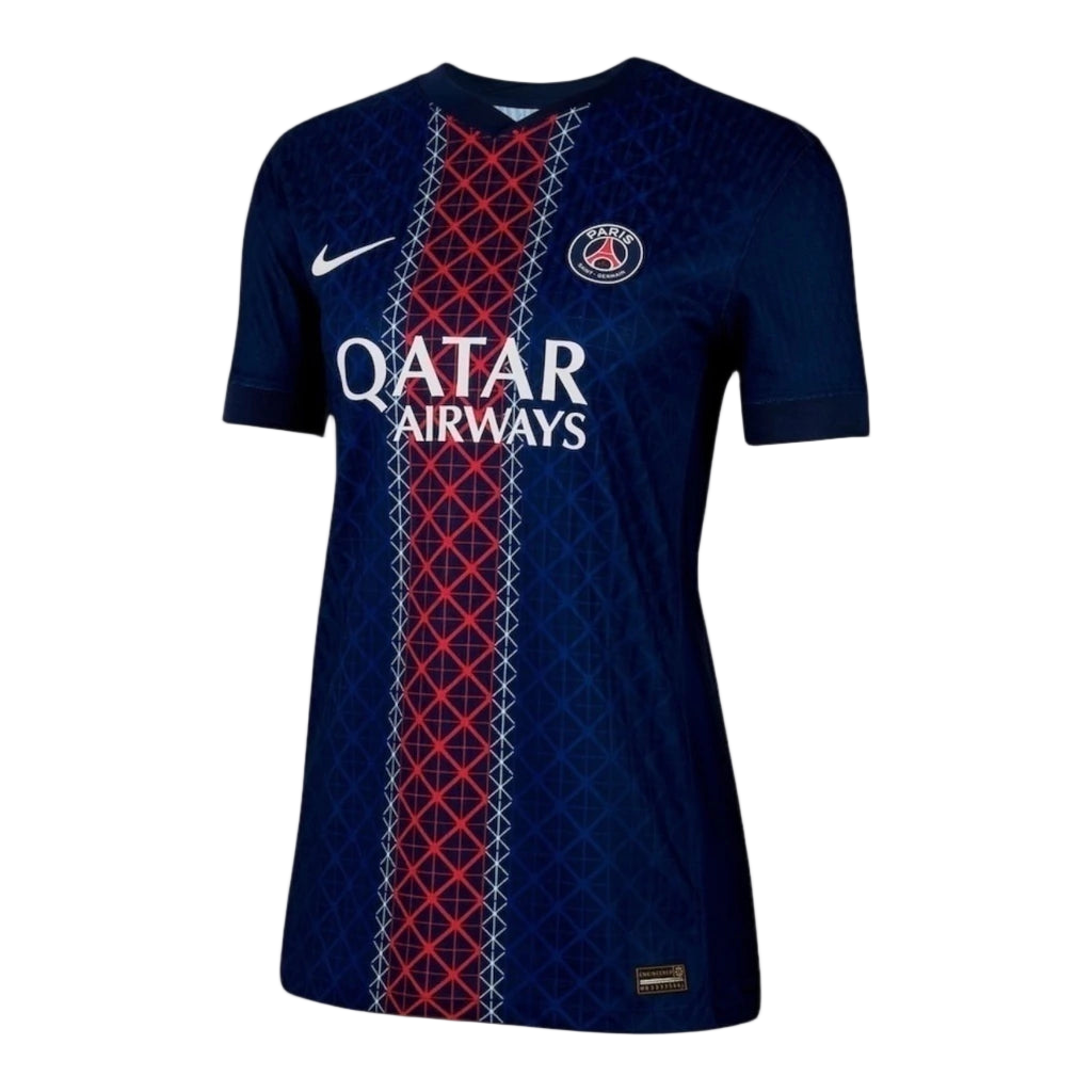 Camisa Paris Saint-Germain I 25/26 - Torcedor Nike Feminina - Azul
