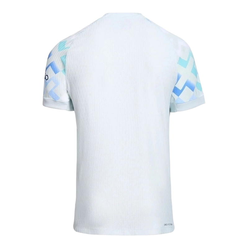 Camisa Inter de Milão II 25/26 - Torcedor Nike Masculina - Branca com detalhes em roxo e azul
