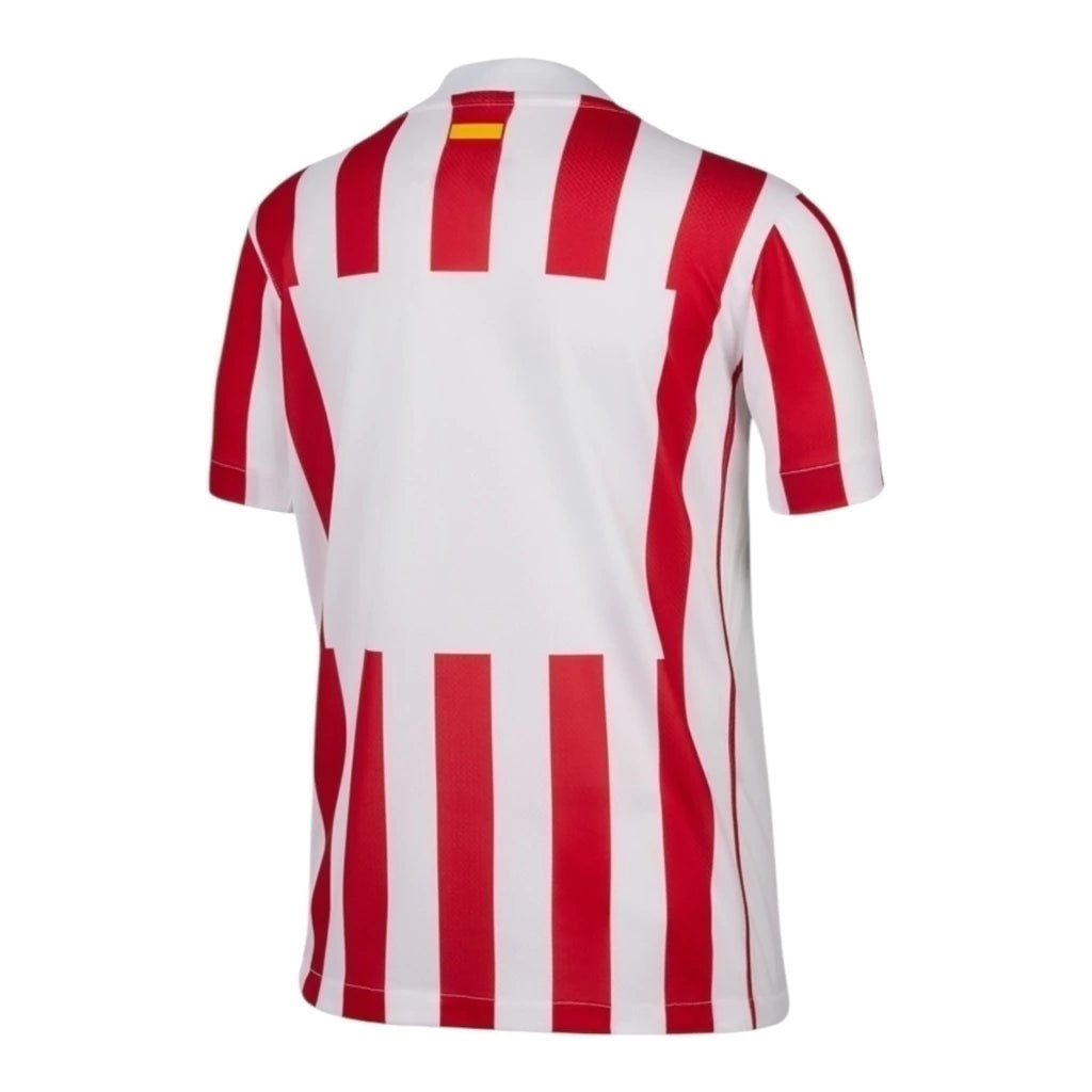 Camisa Atlético de Madrid I 25/26 - Torcedor Nike Feminina - Branca e vermelha