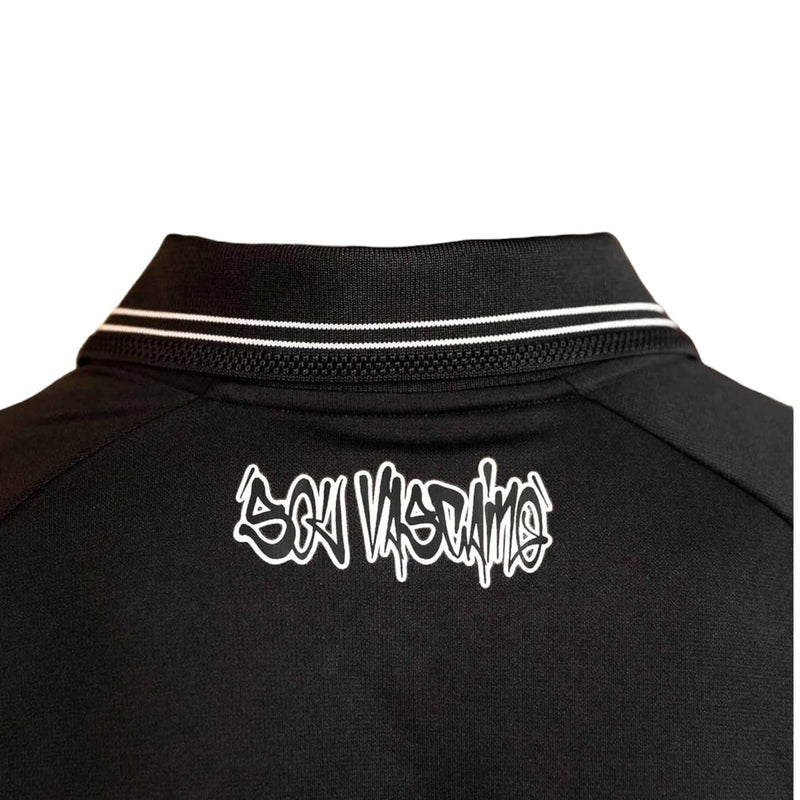 Camisa Vasco da Gama I 25/26 - Torcedor Kappa Masculina - Preta