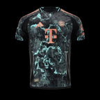 Camisa Bayern de Munique II 24/25 - Torcedor Adidas Masculina - Preta com detalhes em verde