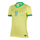 Camisa Seleção Brasileira I 24/25 - Torcedor Nike Feminina - Amarela com detalhes em verde