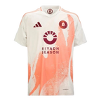 Camisa Roma II 24/25 - Torcedor Adidas Masculina - Branca com detalhes em rosa