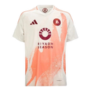 Camisa Roma II 24/25 - Torcedor Adidas Masculina - Branca com detalhes em rosa