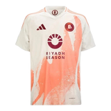 Camisa Roma II 24/25 - Torcedor Adidas Masculina - Branca com detalhes em rosa