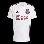Camisa Ajax III 24/25 - Torcedor Adidas Masculina - Branca com detalhes em vinho