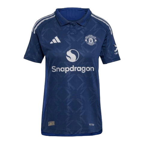 Camisa Manchester United II 24/25 - Torcedor Adidas Feminina - Azul