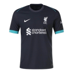 Camisa Liverpool II 24/25 - Torcedor Nike Masculina - Preta com detalhes em verde
