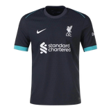 Camisa Liverpool II 24/25 - Torcedor Nike Masculina - Preta com detalhes em verde