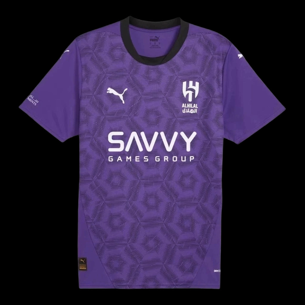 Camisa Al-Hilal III 24/25 - Torcedor Puma Masculina - Roxa