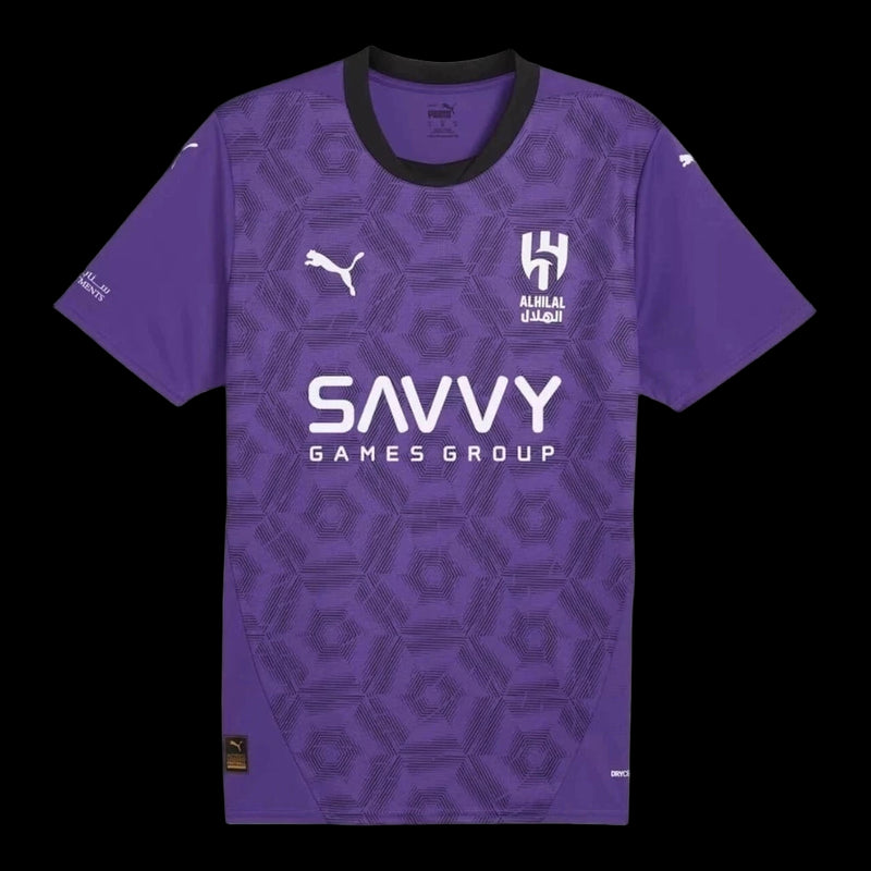 Camisa Al-Hilal III 24/25 - Torcedor Puma Masculina - Roxa