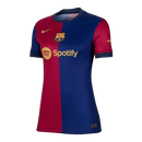 Camisa Barcelona I 24/25 - Torcedor Nike Feminina - Azul e vermelha