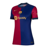 Camisa Barcelona I 24/25 - Torcedor Nike Feminina - Azul e vermelha