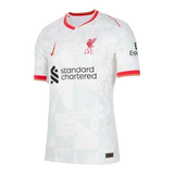 Camisa Liverpool III 24/25 - Torcedor Nike Masculina - Branca com detalhes em vermelho e cinza