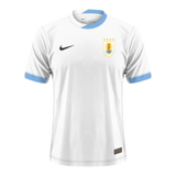 Camisa Seleção do Uruguai II 24/25 - Torcedor Nike Masculina - Branca com detalhes em azul