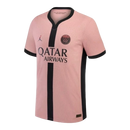 Camisa Paris Saint-Germain III 24/25 - Torcedor Jordan Masculina - Rosa com detalhes em azul