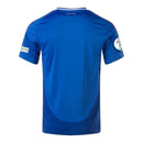 Camisa Seleção da Itália I 24/25 - Torcedor Adidas Masculina - Azul Com Patch Eurocopa