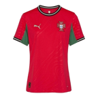 Camisa Seleção Portugal I 25/26 - Torcedor Puma Feminina - Vermelha