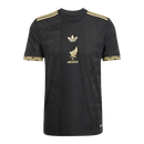 Camisa Seleção México I 25/26 - Torcedor Adidas Masculina - Preta com detalhes em dourado