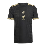 Camisa Seleção México I 25/26 - Torcedor Adidas Masculina - Preta com detalhes em dourado