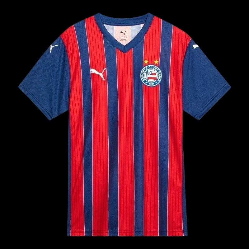 Camisa Bahia II 25/26 - Torcedor Puma Masculina - Azul e vermelha