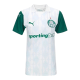 Camisa Palmeiras II 25/26 - Torcedor Puma Feminina - Branca e verde