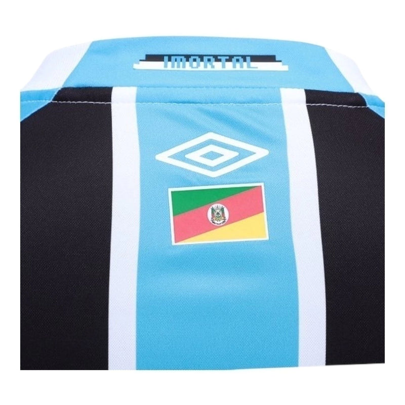 Camisa Grêmio I 25/26 - Torcedor Umbro Feminina - Azul e preta