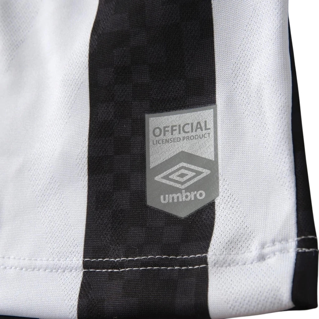 Camisa Santos II 25/26 - Torcedor Umbro Masculina - Branca e preta