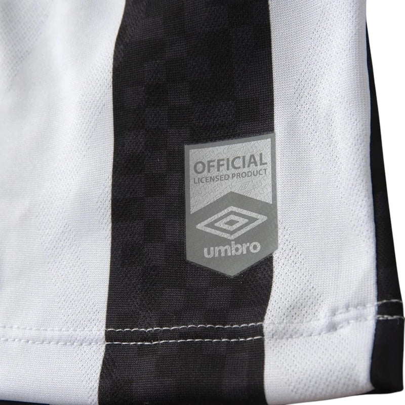 Camisa Santos II 25/26 - Torcedor Umbro Masculina - Branca e preta