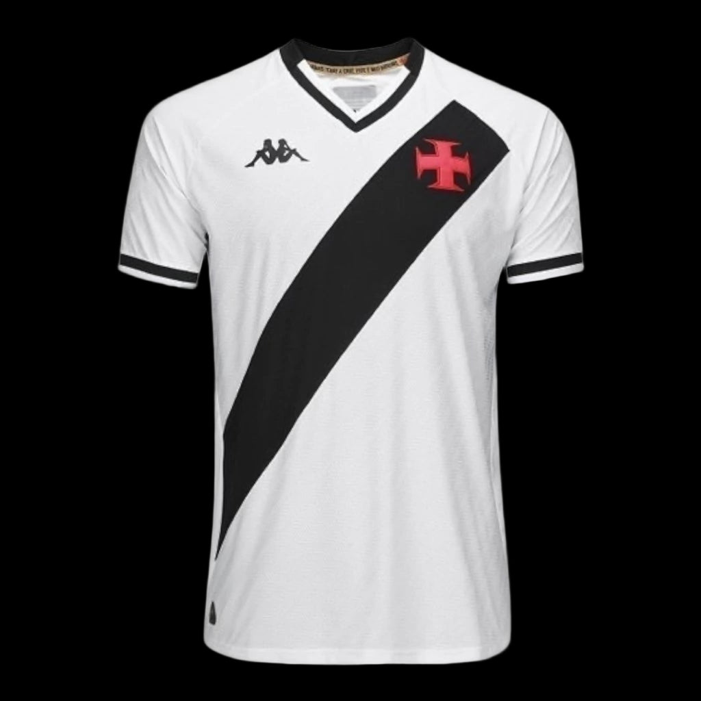 Camisa Vasco da Gama II 25/26 - Torcedor Kappa Masculina - Branca