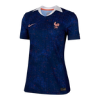 Camisa Seleção França I 25/26 - Torcedor Nike Feminina - Azul com detalhes em vermelho