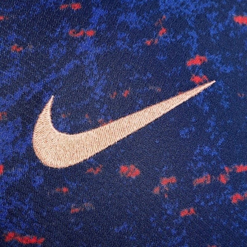 Camisa Seleção França I 25/26 - Torcedor Nike Feminina - Azul com detalhes em vermelho