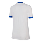 Camisa Seleção Inglaterra I 25/26 - Torcedor Nike Feminina - Branca com detalhes em azul e vermelho