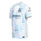 Camisa Inter de Milão II 25/26 - Torcedor Nike Masculina - Branca com detalhes em roxo e azul