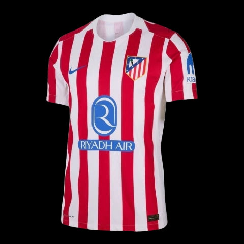 Camisa Atlético de Madrid I 25/26 - Torcedor Nike Masculina - Branca e vermelha