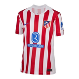 Camisa Atlético de Madrid I 25/26 - Torcedor Nike Feminina - Branca e vermelha