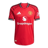 Camisa Manchester United I 25/26 - Torcedor Adidas Masculina - Vermelha com detalhes em preto