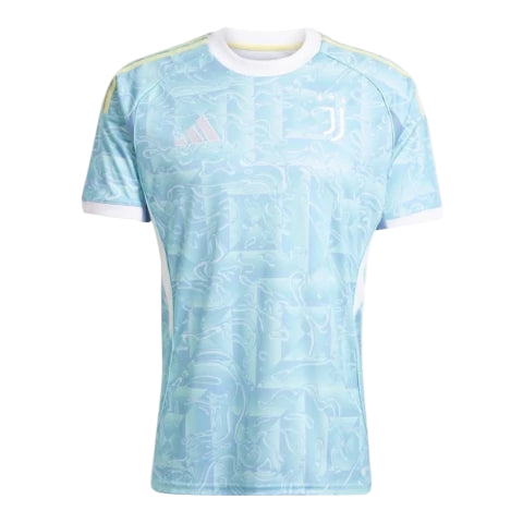 Camisa Juventus II 25/26 - Torcedor Adidas Masculina - Azul com detalhes em branco e amarelo