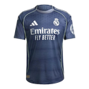 Camisa Real Madrid II 25/26 - Torcedor Adidas Masculina - Azul com detalhes em amarelo