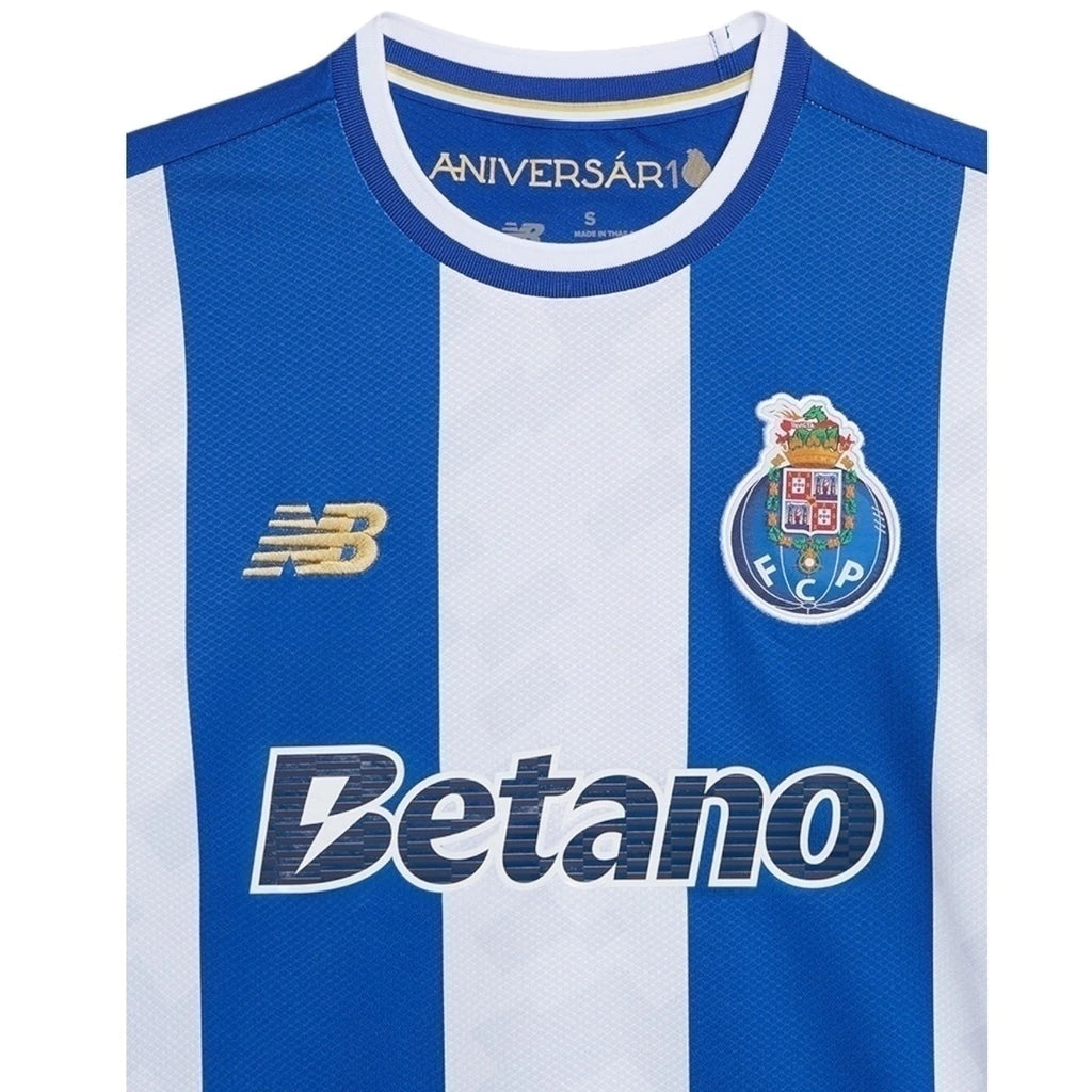 Camisa Porto Edição especial Mundial de Clubes I 25/26 - Torcedor New Balance Masculina - Azul e branca