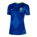 Camisa Seleção Brasileira II 25/26 - Torcedor Nike Feminina - Azul com detalhes em verde