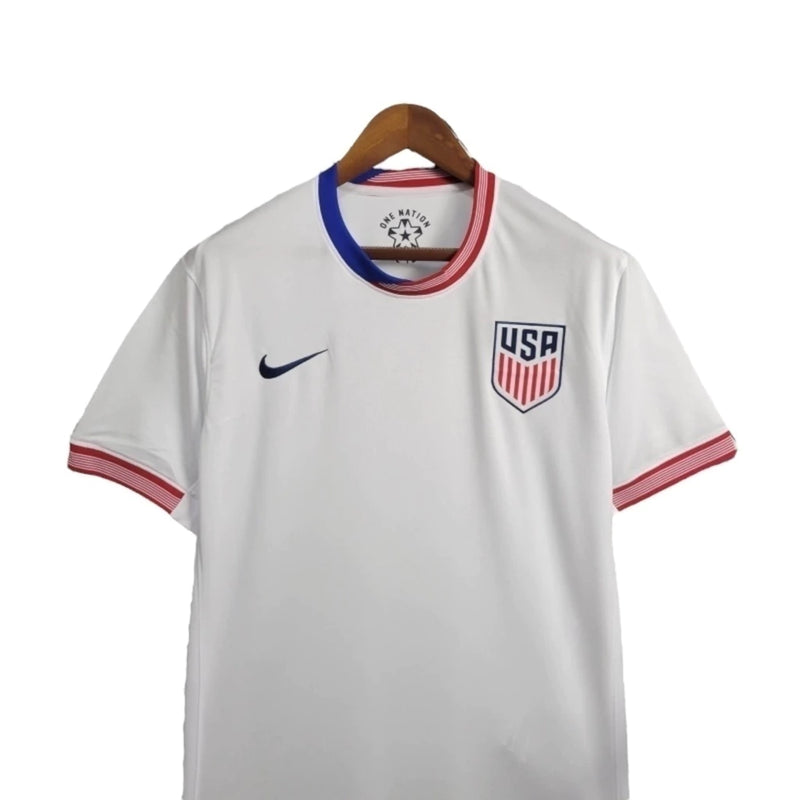Camisa Estados Unidos I 24/25 - Torcedor Nike Masculina - Branca