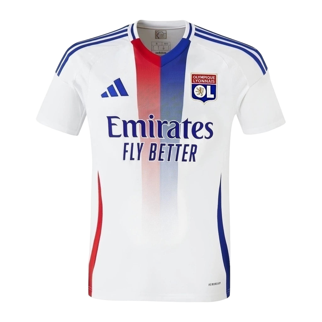 Camisa Lyon I 24/25 - Torcedor Adidas Masculina - Branca
