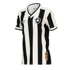 Camisa Botafogo I 24/25 - Torcedor Reebok Feminina - Branca e preta
