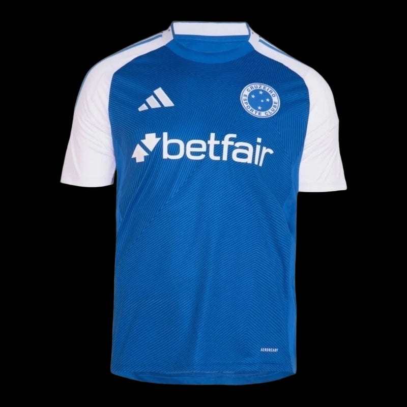 Camisa Cruzeiro I 25/26 - Torcedor Adidas Masculina - Azul e branca