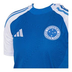 Camisa Cruzeiro I 25/26 - Torcedor Adidas Feminina - Azul e branca